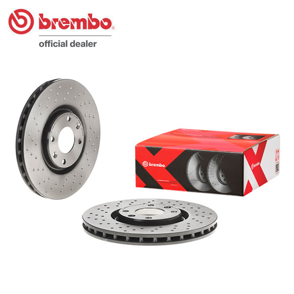brembo ブレンボ エクストラブレーキローター フロント用 シトロエン DS4 B7C5F06S H23.9〜 ターボ 1.6L 送料:全国一律無料