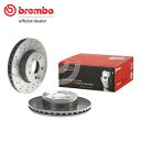 brembo ブレンボ ブレーキローター フロント用 メルセデスベンツ Cクラス ステーションワゴン (S204) 204252 H20.4〜H21.8 V6 C250 2.5L オプションSパッケージ 送料:全国一律無料(2)
