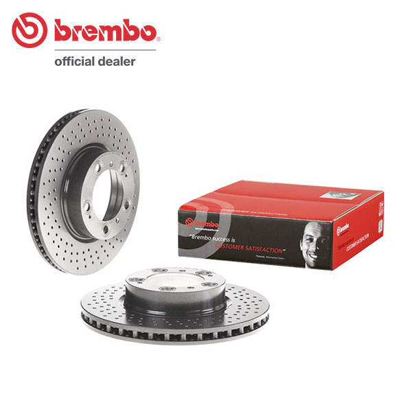 brembo ブレンボ ブレーキローター フロント用 ポルシェ ボクスター (987) 987MA121 H21.7〜H24.6 S 3.4L 送料:全国一律無料