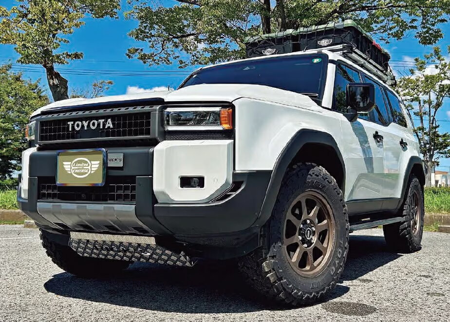 リミテッドチトセ RICK'S スキッドプレート スチール製カチオン黒塗装（板厚2.3mm） ランドクルーザー250 TRJ250W GDJ250W 沖縄・離島は要確認