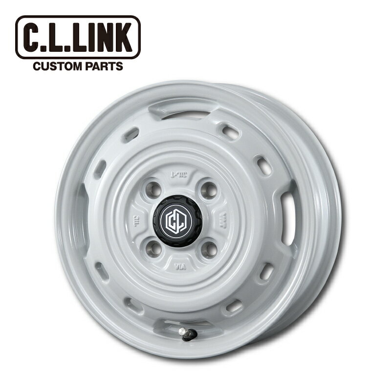 シーエルリンク アルミホイール UNIONRIM TX 15×4.5J +45 100 4H SW(ソリッドホワイト) 1本価格 軽トラ 軽バン ハイゼット N-VAN キャリー 沖縄・離島は要確認