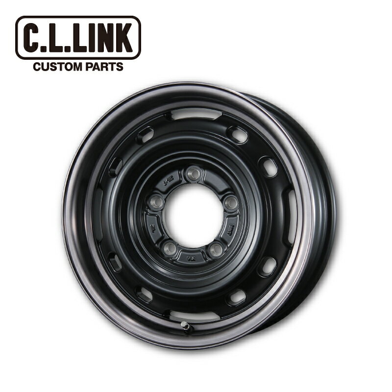 シーエルリンク アルミホイール UNIONRIM TX 16×6J +0 139.7 5H MB/MSC(マットスモーククリア) 1本価格 ジムニーシエラ JB43 JB74 ジムニーノマド JC74 沖縄・離島は要確認