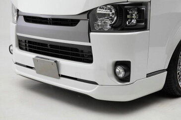 CRS ESSEX ナロー4型用 フロントリップスポイラーVer.IV ABS製 ホワイトパール(070) ハイエース 200系 2013年12月〜 4型 5型 6型 ナロー(標準)ボディ 北海道・沖縄・離島は要確認