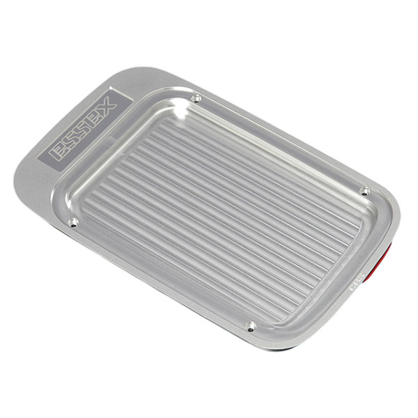 楽天市場】ビレットコンソールトレイ シルバーの通販