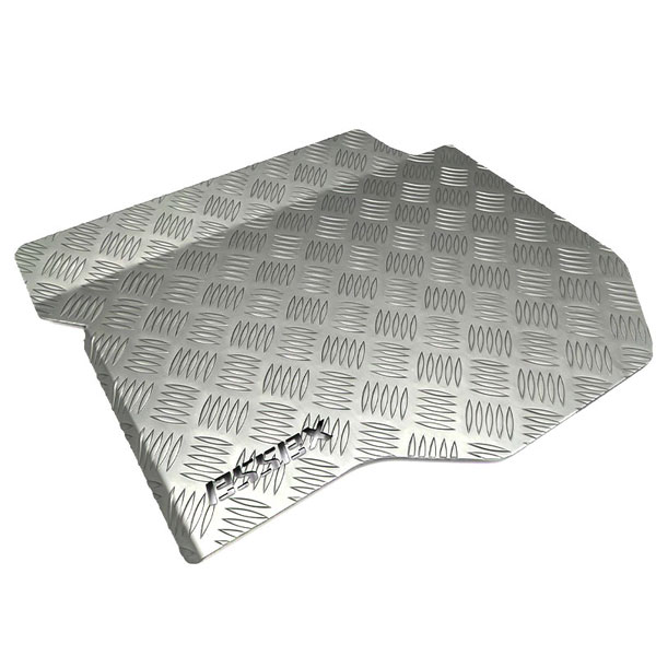 CRS ESSEX アルミフロアパネル キャラバン/ ナロー用 シルバー 助手席側 キャラバン E26 プレミアムGX/GRANDプレミアムGX 沖縄・離島は要確認