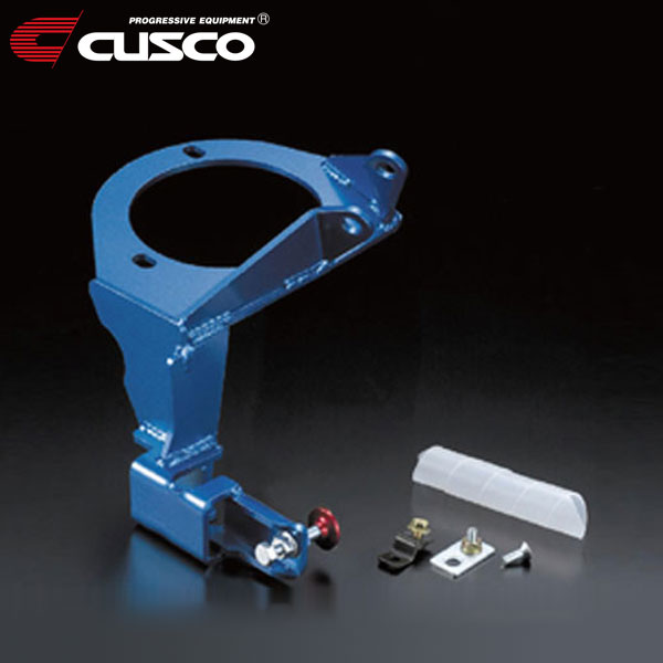 CUSCO クスコ BCS付マウントブラケット ブルー、OS用 フロント フォレスター SG9 2004年02月〜2007年12月 EJ25 2.5T 4WD STi バージョン