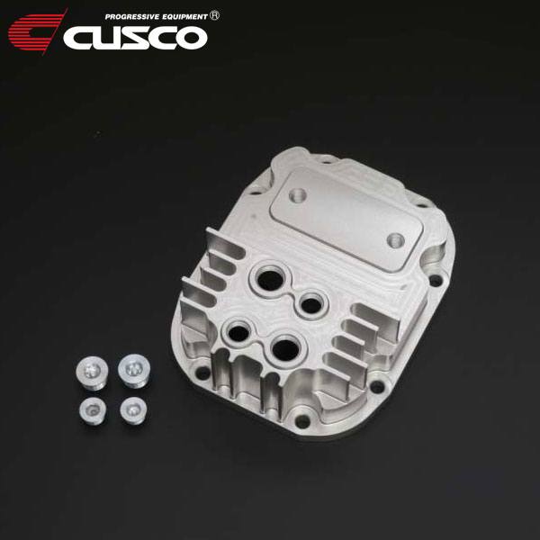 CUSCO クスコ 容量アップデフカバー シルバー インプレッサWRX GVB 2010年07月〜2014年04月 EJ20 2.0T 4WD R180サイズデフ用