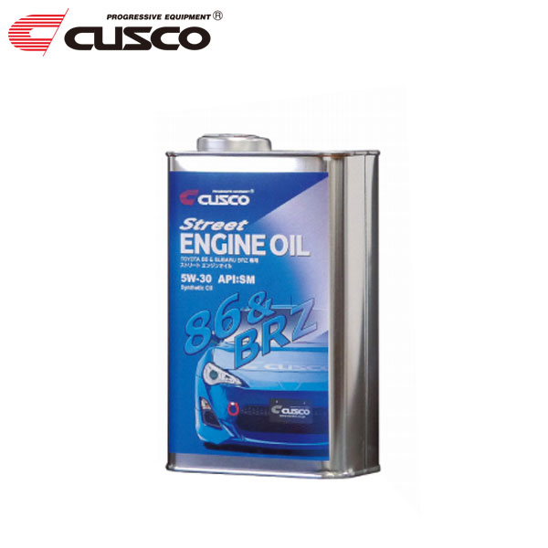 CUSCO クスコ エンジンオイル 1L×1缶 BRZ ZC6 2012年03月〜 FA20 2.0 FR