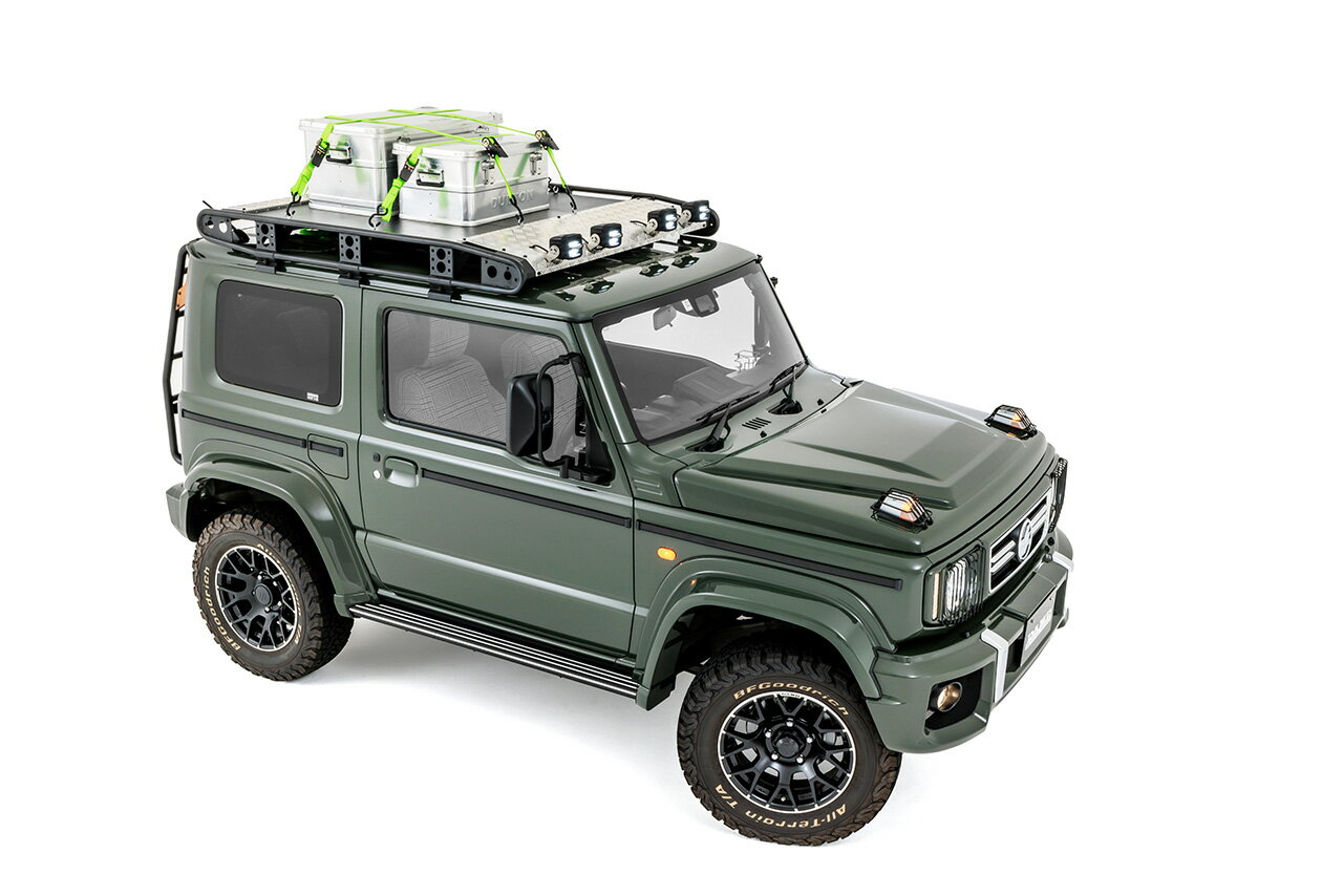 DAMD ����� ��JIMNY SIERRA �� little G. AVENTURA�ɡ� IPF����饤�ȥ��å� for JIMNY ����ˡ������� JB74W 2018.7�� 1-4�� �Ŀ��������Բ� Υ����׳�ǧ