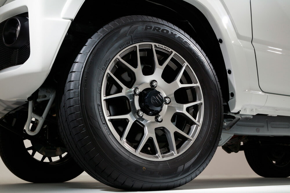DAMD ダムド 【JIMNY “little G. STANDARD”】 little G. ホイール （ 16×5.5J +20 ） 5本セット シルバー ジムニー JB64W 2018.7～ 個人宅配送不可 離島は要確認