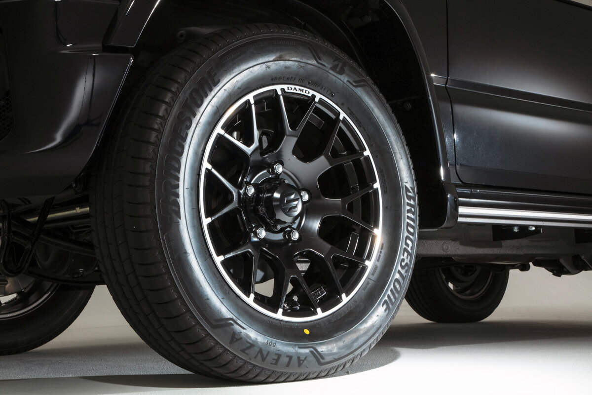 DAMD ダムド 【JIMNY SIERRA “little G. STANDARD”】 little G ホイール ( 16×6J -5 ) 単品 ブラック ジムニーシエラ JB74W 2018.7～ 個人宅配送不可 離島は要確認