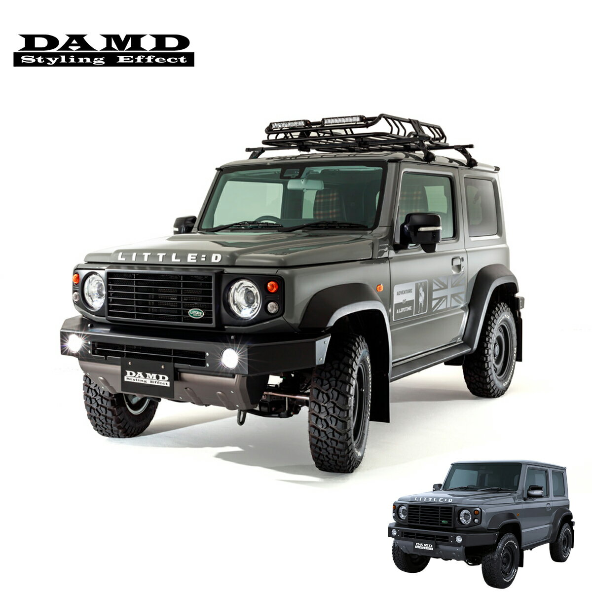 DAMD ダムド 【JIMNY SIERRA “little D.”】 コンプリートキット for SIERRA 塗装済...