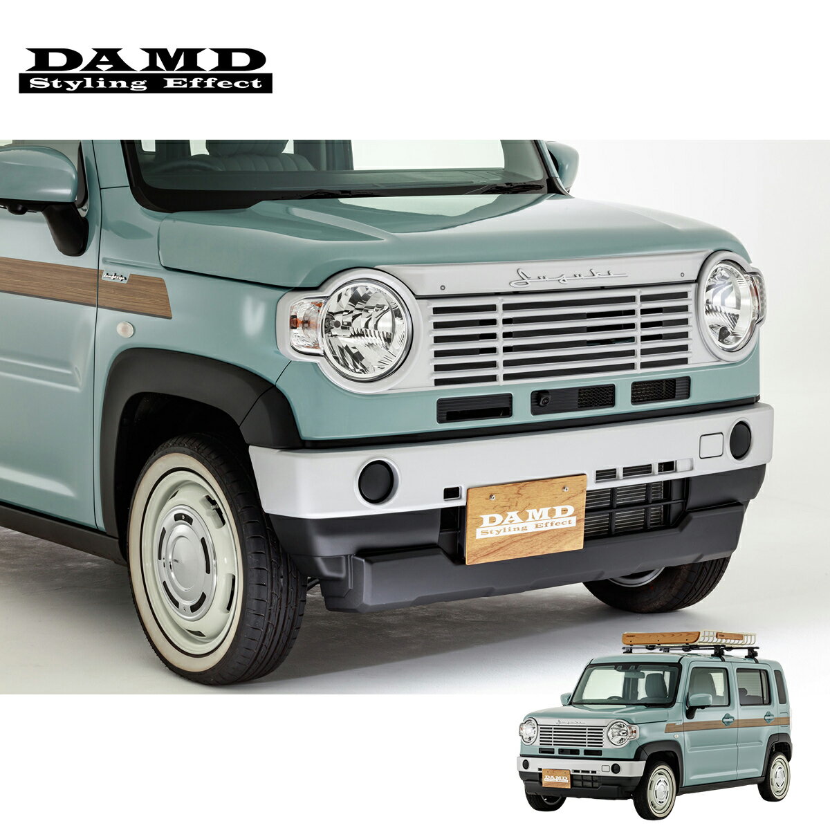 DAMD ダムド 【HUSTLER CLASSICO】 CLASSICO フェイスチェンジキット 塗装済品 ハスラー MR52S MR92S 2020.1〜 個人宅配送不可 離島は要確認
