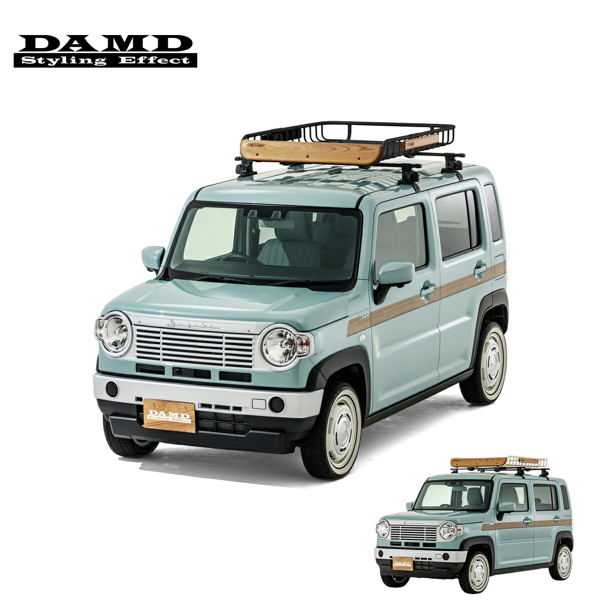 DAMD ダムド 【HUSTLER CLASSICO】 CLASSICO エクステリア＋ホイールセット DEAN CROSS COUNTRY 4本セット 塗装済品 ハスラー MR52S MR92S 2020.1〜 個人宅配送不可 離島は要確認