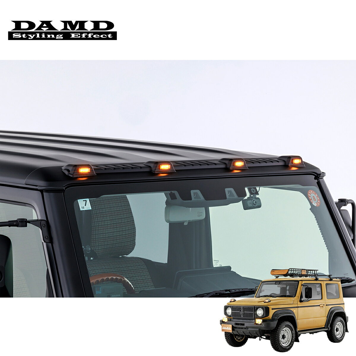 DAMD ダムド 【JIMNY SIERRA “ little G. TRADITIONAL”】 デューリーマーカーマウ...