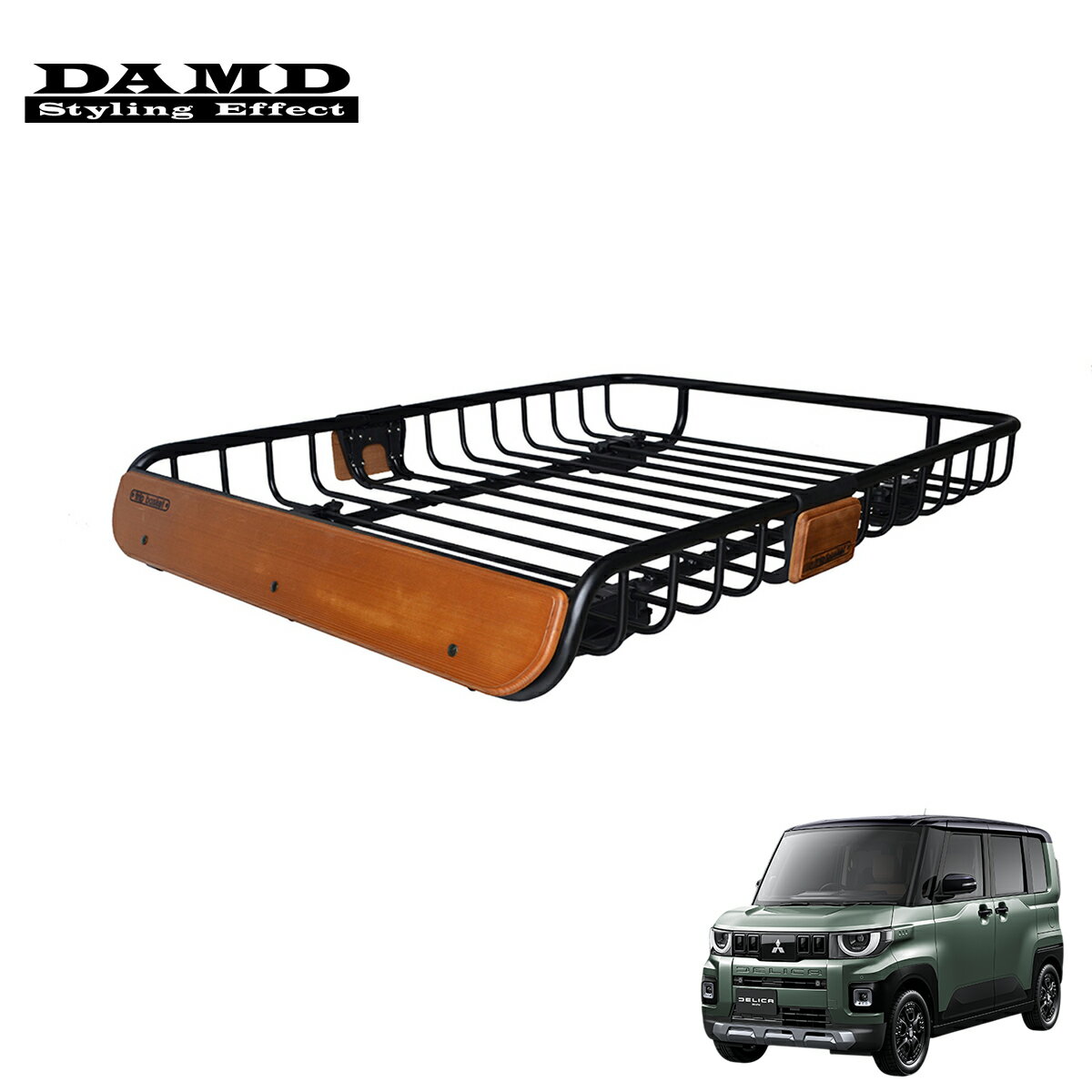 DAMD ダムド trip basket ルーフラック ルーフラック（フルサイズ） 単体【TB-RR1】 デリカミニ 4BA-BA2A/BA6A 5BA-BA1A/BA5A 2025.10〜 個人宅配送不可 離島は要確認