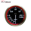 Defi デフィ Racer Gauge N2 Φ52 ターボ計 -100kPa〜+200kPa レッドモデル