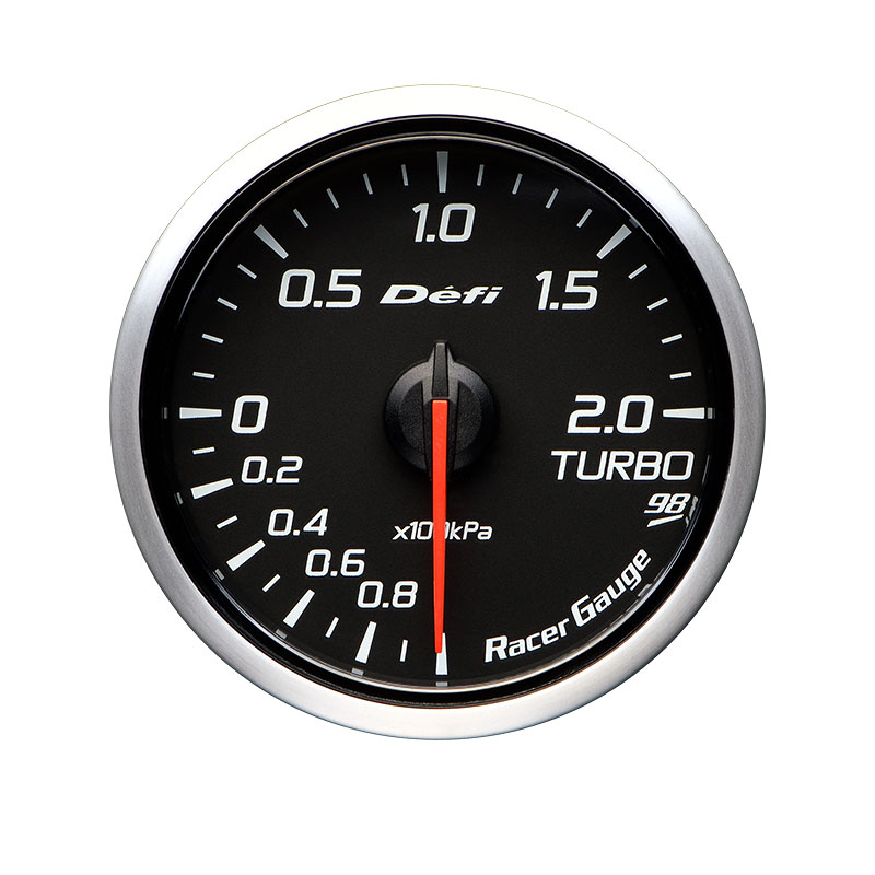Defi デフィ Racer Gauge Style 98 Hommage Φ60 ターボ計 -100kPa〜+200kPa