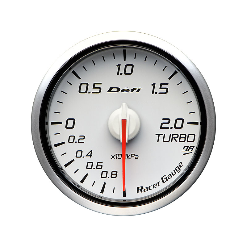 Defi デフィ Racer Gauge Style 98 Hommage Φ60 ターボ計 -100kPa〜+200kPa
