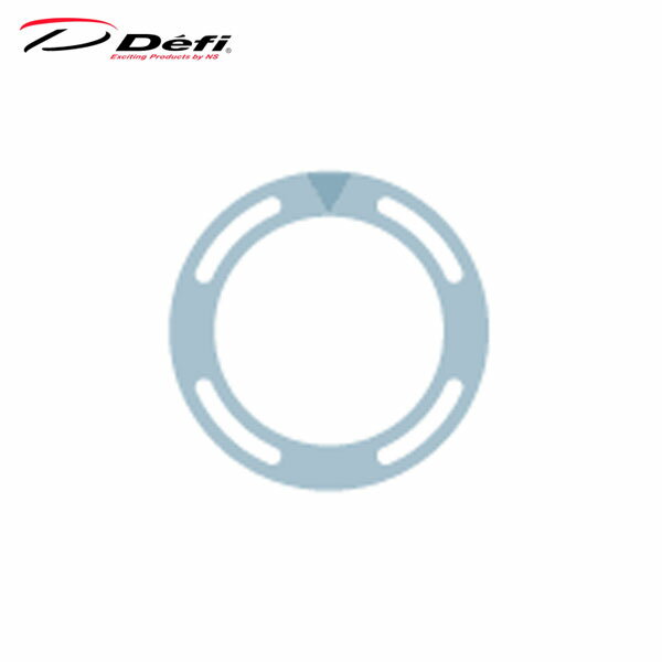 Defi デフィ Φ80 レギュラーポジションベゼル メタリックブルー PDF13306G