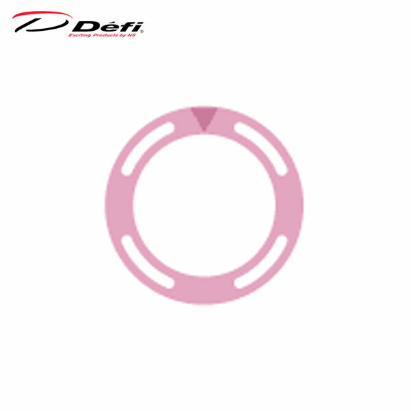 Defi デフィ Φ80 レギュラーポジションベゼル メタリックピンク PDF13307G