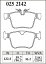 DIXCEL ディクセル ブレーキパッド プレミアムタイプ リア用 ジャガー XE JA2NA H26.10〜 ターボ FR 2.0L ディーゼル ※北海道・沖縄・離島・同梱時は送料別途