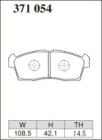 [DIXCEL] ディクセル ブレーキパッド Xタイプ フロント用 【R1 RJ1 RJ2 04/11〜】 送料無料(沖縄・離島・同梱時は送料別途)