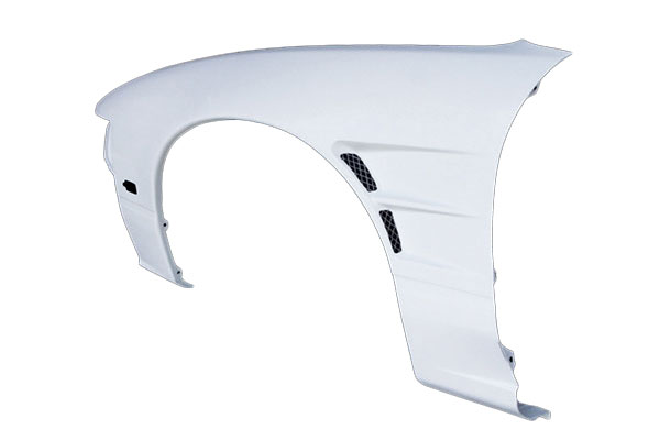 D-MAX �ե���ȥ����С��ե������ +25mm ��¦�Τ�(��) 180SX RPS13 H3.1��