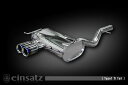 einsatz マフラー s-622 Type1 Tail ブラッククローム BMW X1(E84) DBA-VM20 2.0_ターボ N20B20A 4WD ...