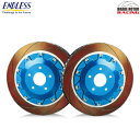 ENDLESS エンドレス ブレーキローター Racing CURVING SLIT フロント用 左右セット ランサーエボリューション7/8/9 CT9A 01.1〜 ブレンボキャリパー装着車