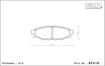 [ENDLESS] エンドレス MX72 ブレーキパッド 前後セット 1台分 インプレッサ GE6 GE7 H20/10〜 2.0L 本州・北海道は送料無料 沖縄・離島は送料1000円(税別)