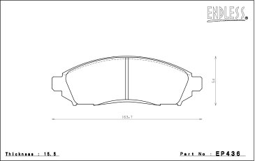 [ENDLESS] エンドレス ブレーキパッド SSM フロント用 セレナ C26 NC26 FC26 FNC26 HFC26 H22/11〜 2.0L 本州・北海道は送料無料 沖縄・離島は送料1000円(税別)
