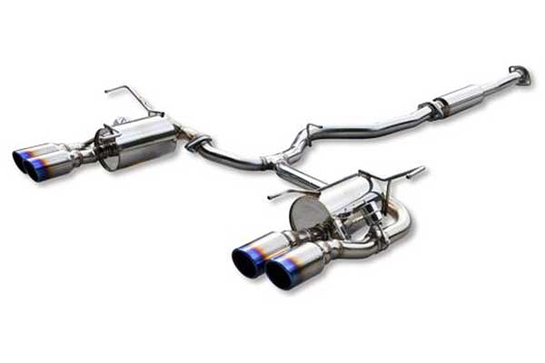 EXART iVSC マフラー ステンレステール WRX STI CBA-VAB EJ20