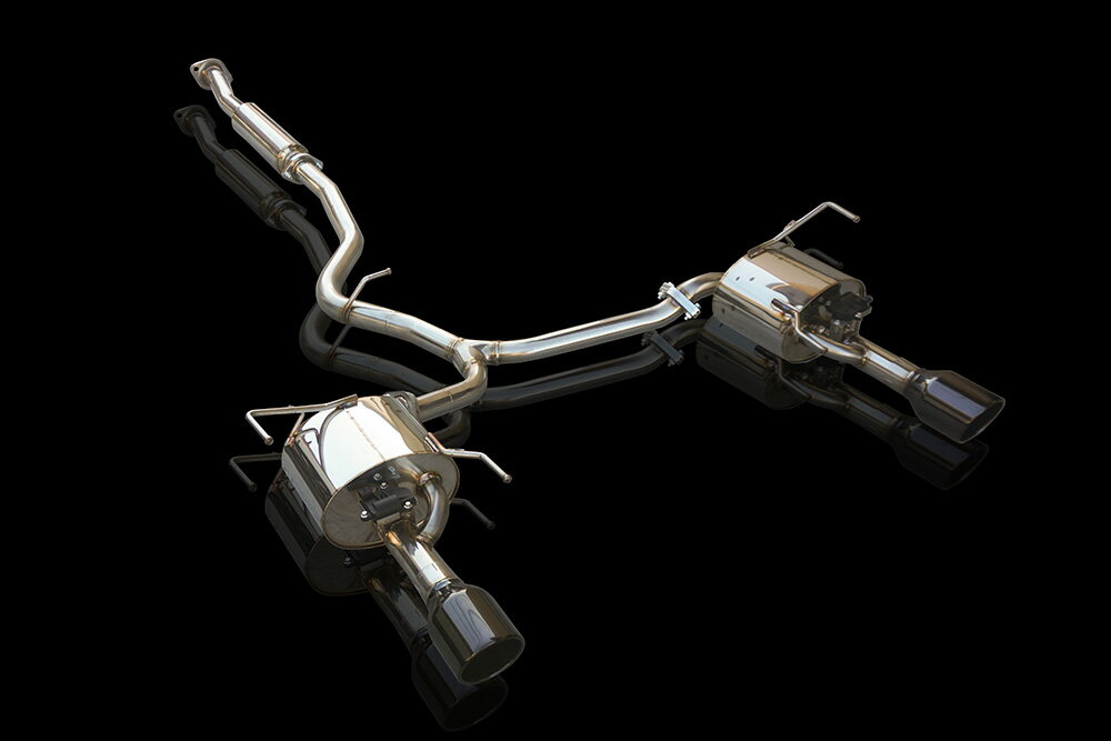 EXART iVSC マフラー カーボンテール レヴォーグ DBA-VMG FA20