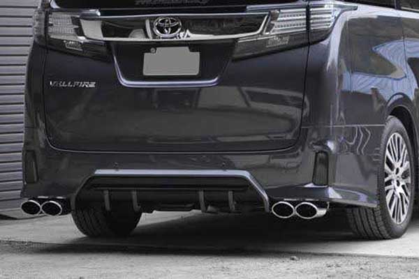 EXART ONE マフラー ステンレステール ヴェルファイア DBA-AGH30W 2AR-FE