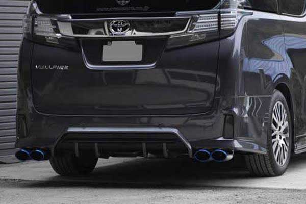 EXART ONE マフラー チタンテール ヴェルファイア DBA-AGH30W 2AR-FE