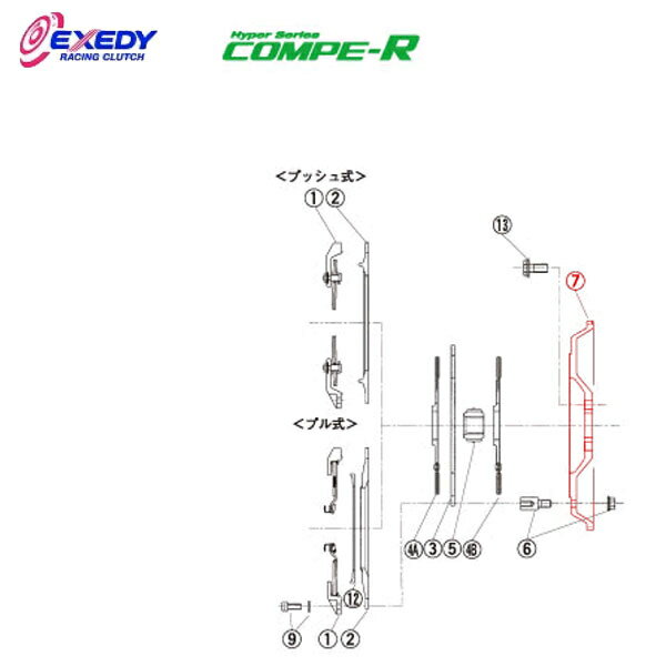 EXEDY エクセディ FM22 コンペR ZM012SBL (7) フライホイール RX-8 送料:法人宛は全国一律無料