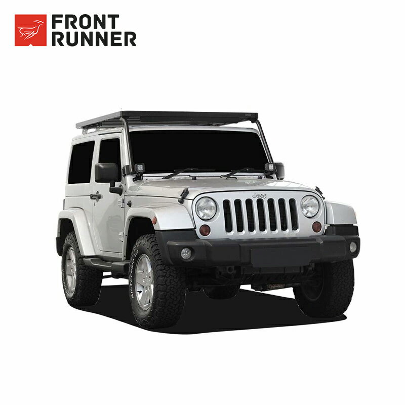 FRONT RUNNER フロントランナー ラングラー JK(2DOOR)用ルーフラック 1425mm x 1762mm JEEP ラングラーJK 2007〜 2ドア 沖縄・離島は要確認