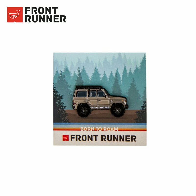 FRONT RUNNER フロントランナー ピンバッヂ(ランドクルーザー60) 沖縄・離島は要確認