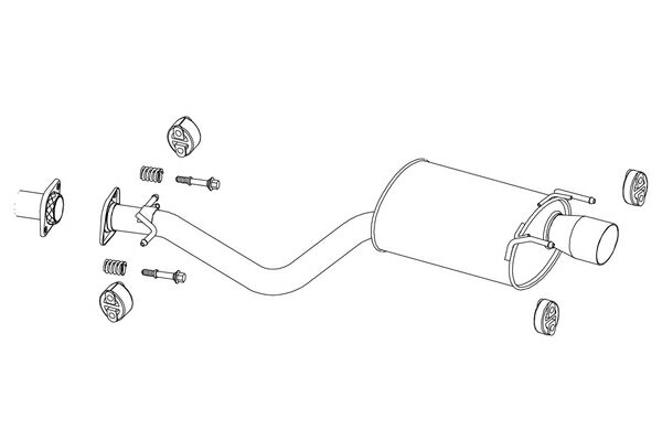 FUJITSUBO フジツボ マフラー レガリスR アルテッツァ GF-SXE10 H10.10〜H13.5 3S-GE RS200 AT ※個人宅発送可 ※沖縄・離島は送料要確認