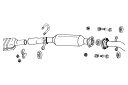 FUJITSUBO フジツボ センターパイプ for パワーゲッター アルテッツァ GF-SXE10 H10.10~H13.5 3S-GE RS200 MT 受注生産品 ※沖縄・離島は送料要確認 ※個人宅発送可