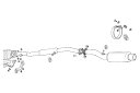 FUJITSUBO フジツボ マフラー パワーゲッター タイプRS ランサーエボリューションII/III E-CE9A H6.1〜H8.7 4G63 ※個人宅発送可 ※沖縄 離島は送料要確認