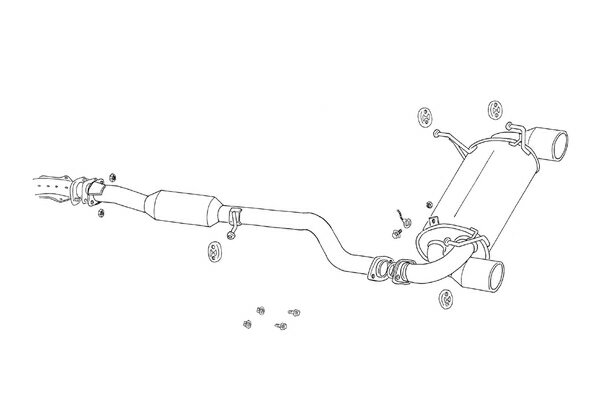 FUJITSUBO フジツボ マフラー レガリスR フェアレディZ UA-HZ33 H15.10〜H16.9 VQ35DE ロードスター ※個人宅発送可 ※沖縄・離島は送料要確認