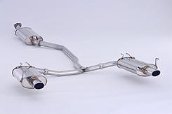 FUJITSUBO フジツボ マフラー ワゴリス オデッセイ DBA-RB3 H20.9～H22.3 K24A アブソルート 2WD 受注生産品 ※沖縄・離島は送料要確認 ※個人宅発送可