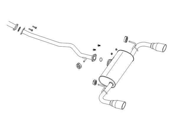 FUJITSUBO フジツボ マフラー A-R RAV4 6BA-MXAA52 R1.4〜 M20A-FKS 2.0 2WD ※個人宅発送可 ※沖縄・離島は送料要確認