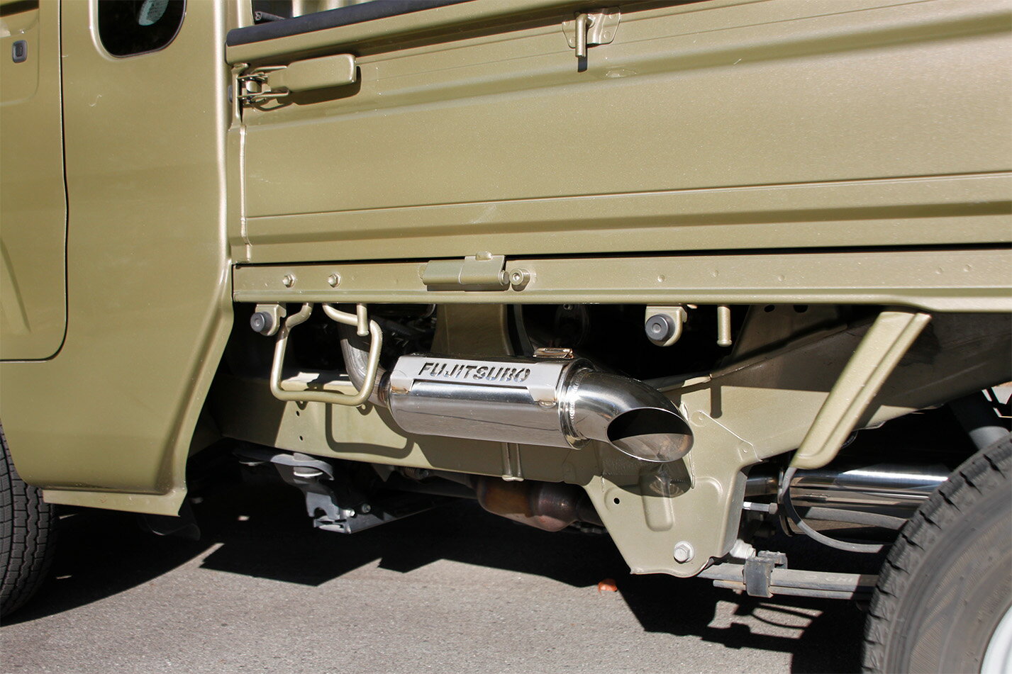 FUJITSUBO フジツボ マフラー A-K ハイゼットトラック 3BD-S510P R3.12～ KF ジャンボ 4WD 2021マイナー後 ※沖縄・離島は送料要確認 ※個人宅発送可