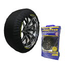 GOODYEAR グッドイヤー スノーソックス クラシックtype タイヤサイズ265/70R17に対応 XXLサイズ /2個入 標準タイプ ブラック タイヤチェーン 雪・凍結道に