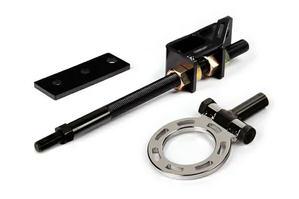 GPスポーツ G-SONIC 可倒式牽引フック タイプ2 シングル出しマフラー用 GH2-07 クロームメッキ ギャランフォルティススポーツバック CX4A