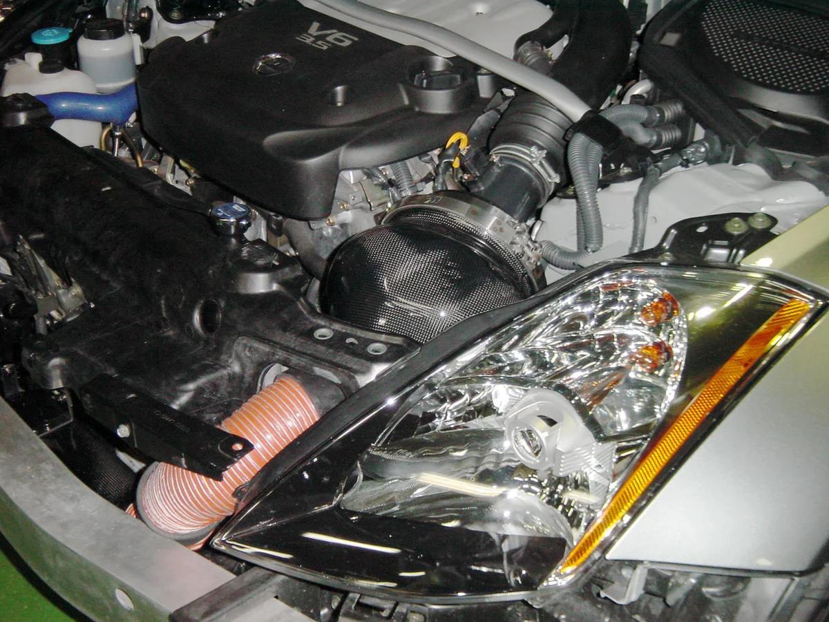 グループエム ラムエアシステム フェアレディZ 2002-2006 Z33 HZ33 VQ35DE 3.5L 前...