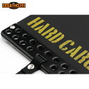 HARD CARGO ハードカーゴ マッドフラップ ブラックアルマイト×カーキロゴ 2枚/セット アトレー S700V S710V 北海道・沖縄・離島は要確認